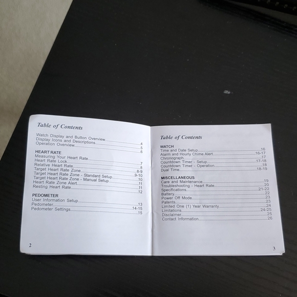 SMART Health   PEDOMETER HEART RATE WATCH - Picture 9 of 10